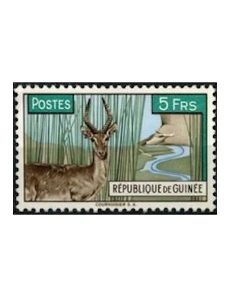 Timbre Poste GUINEE N° 0054 Neuf * philatelie foxtimbre