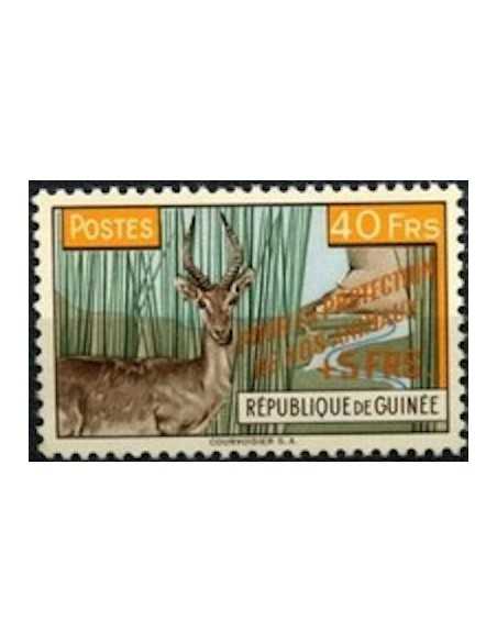 Timbre Poste GUINEE N° 0072 Neuf * philatelie foxtimbre