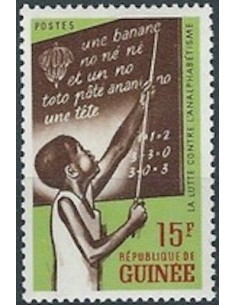 Timbre Poste GUINEE N° 0113 Neuf * philatelie foxtimbre