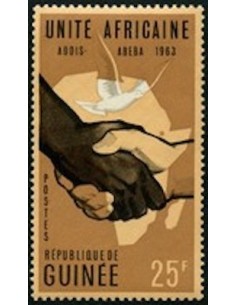 Timbre Poste GUINEE N° 0163 Neuf * philatelie foxtimbre