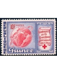 Timbre Poste GUINEE N° 0169 Neuf * philatelie foxtimbre