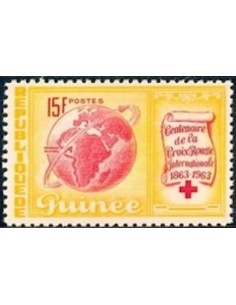 Timbre Poste GUINEE N° 0170 Neuf * philatelie foxtimbre