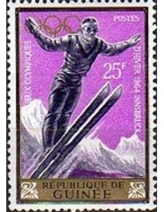 Timbre Poste GUINEE N° 0196 Neuf * philatelie foxtimbre