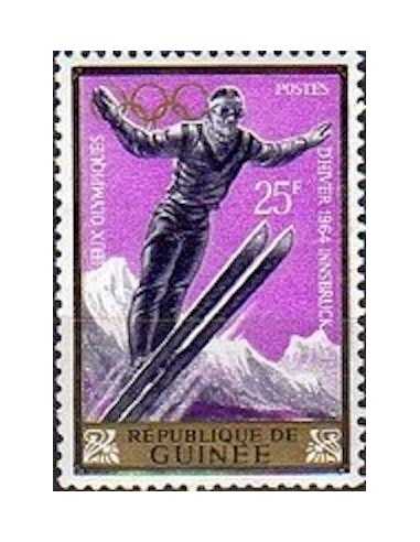 Timbre Poste GUINEE N° 0196 Neuf * philatelie foxtimbre