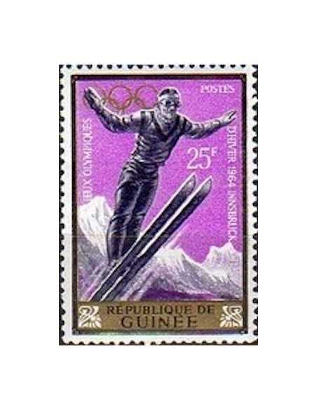 Timbre Poste GUINEE N° 0196 Neuf * philatelie foxtimbre