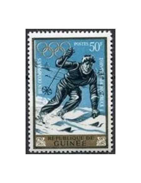 Timbre Poste GUINEE N° 0197 Neuf * philatelie foxtimbre