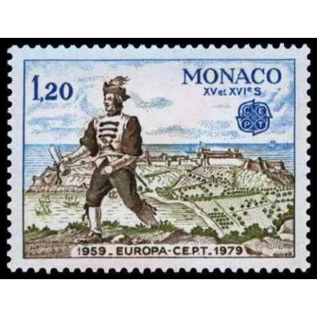 Monaco Neuf ** N° 1186