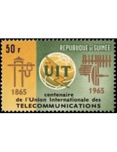 Timbre Poste GUINEE N° 0243 Neuf * philatelie foxtimbre