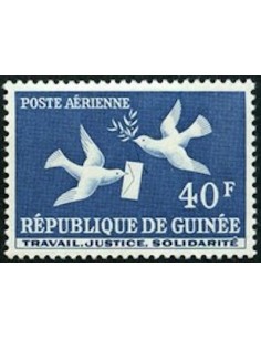 Timbre Poste GUINEE PA N° 004 Neuf * philatelie foxtimbre