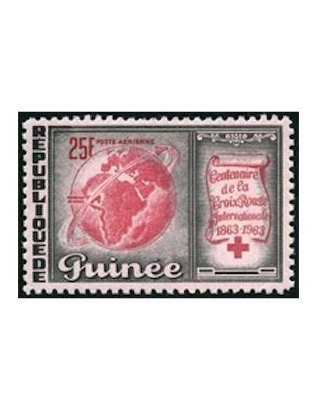 Timbre Poste GUINEE PA N° 035 Neuf * philatelie foxtimbre