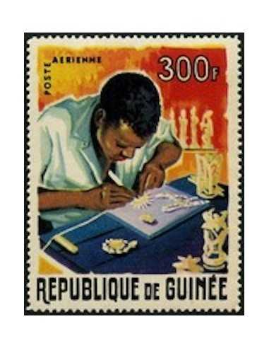 Timbre Poste GUINEE PA N° 053 Neuf * philatelie foxtimbre