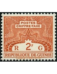 Timbre Poste GUINEE TA N° 02 Neuf * philatelie foxtimbre