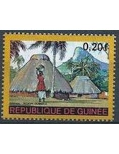 Timbre Poste GUINEE N° 0344 Obli philatelie foxtimbre