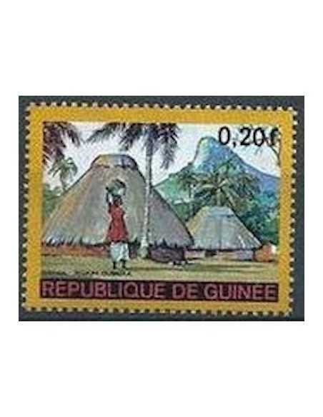 Timbre Poste GUINEE N° 0344 Obli philatelie foxtimbre
