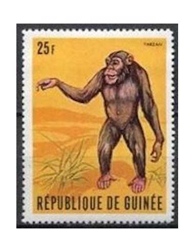 Timbre Poste GUINEE N° 0382 Obli philatelie foxtimbre
