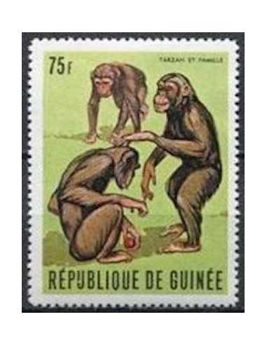 Timbre Poste GUINEE N° 0384 Obli philatelie foxtimbre