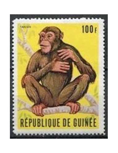 Timbre Poste GUINEE N° 0385 Obli philatelie foxtimbre