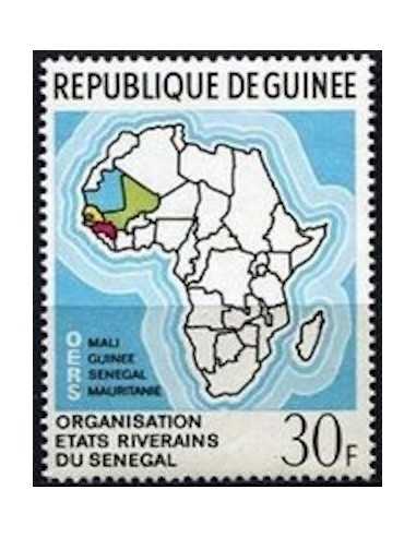 Timbre Poste GUINEE N° 0416 Obli philatelie foxtimbre