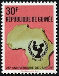 Timbre Poste GUINEE N° 0447 Obli philatelie foxtimbre