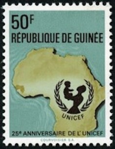 Timbre Poste GUINEE N° 0448 Obli philatelie foxtimbre