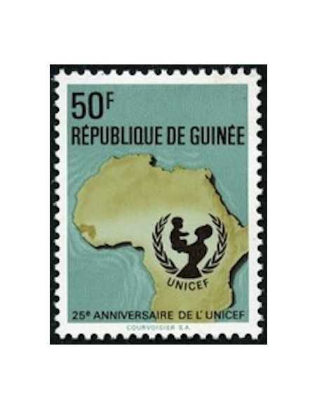 Timbre Poste GUINEE N° 0448 Obli philatelie foxtimbre