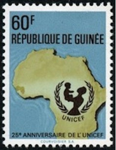 Timbre Poste GUINEE N° 0449 Obli philatelie foxtimbre