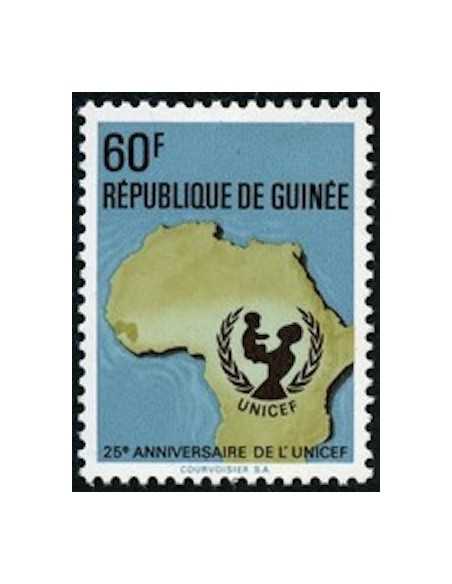 Timbre Poste GUINEE N° 0449 Obli philatelie foxtimbre