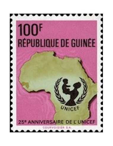 Timbre Poste GUINEE N° 0450 Obli philatelie foxtimbre