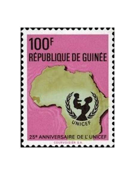 Timbre Poste GUINEE N° 0450 Obli philatelie foxtimbre
