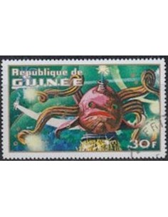 Timbre Poste GUINEE N° 0453 Obli philatelie foxtimbre