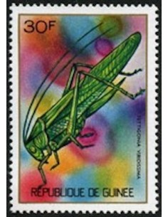 Timbre Poste GUINEE N° 0496 Obli philatelie foxtimbre