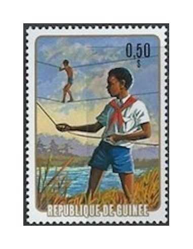 Timbre Poste GUINEE N° 0533 Obli philatelie foxtimbre