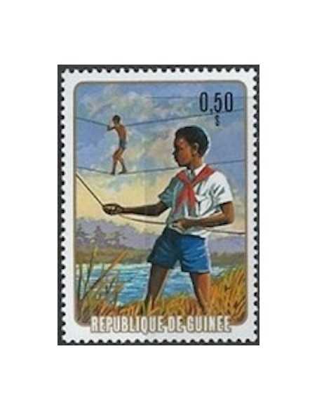 Timbre Poste GUINEE N° 0533 Obli philatelie foxtimbre