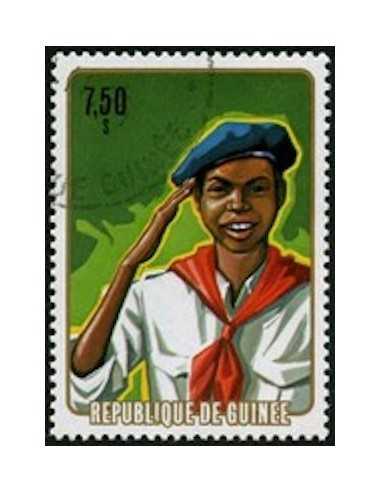 Timbre Poste GUINEE N° 0537 Obli philatelie foxtimbre