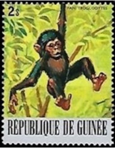 Timbre Poste GUINEE N° 0607 Obli philatelie foxtimbre