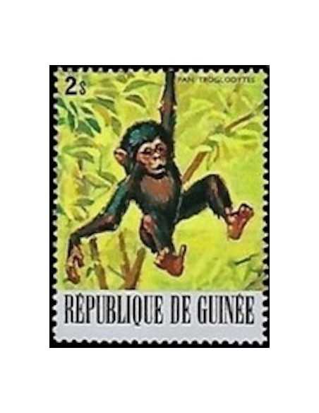 Timbre Poste GUINEE N° 0607 Obli philatelie foxtimbre