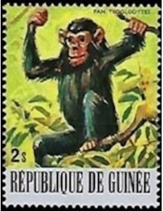 Timbre Poste GUINEE N° 0608 Obli philatelie foxtimbre