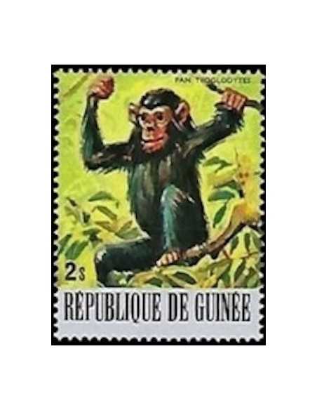 Timbre Poste GUINEE N° 0608 Obli philatelie foxtimbre