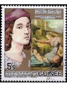 Timbre Poste GUINEE N° 0732 Obli philatelie foxtimbre