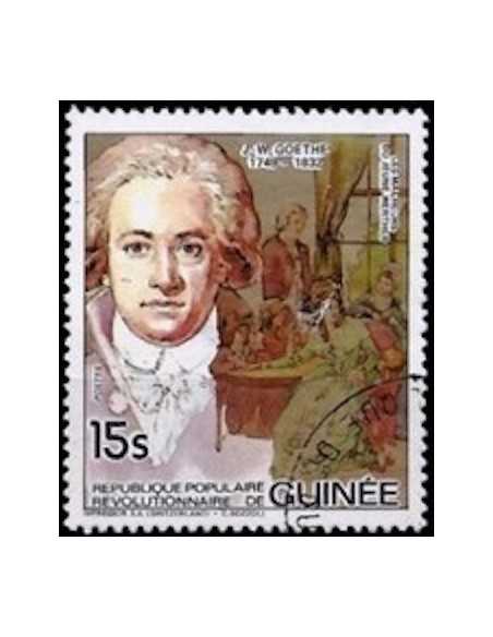 Timbre Poste GUINEE N° 0735 Obli philatelie foxtimbre