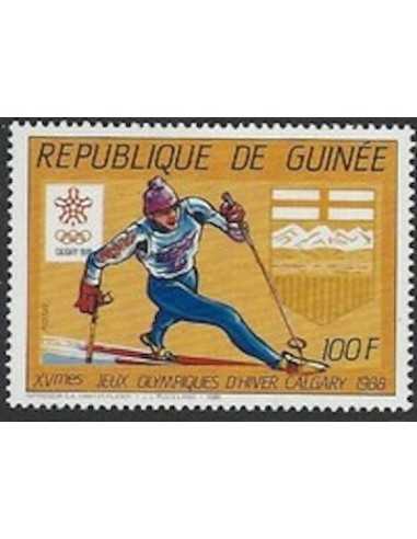 Timbre Poste GUINEE N° 0820 Obli philatelie foxtimbre