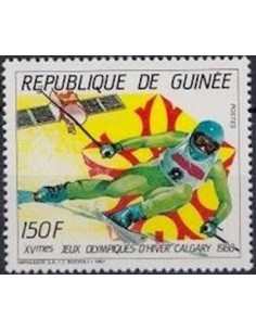 Timbre Poste GUINEE N° 0824 Obli philatelie foxtimbre