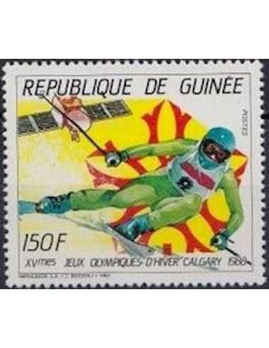 Timbre Poste GUINEE N° 0824 Obli philatelie foxtimbre