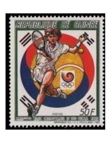 Timbre Poste GUINEE N° 0845 Obli philatelie foxtimbre