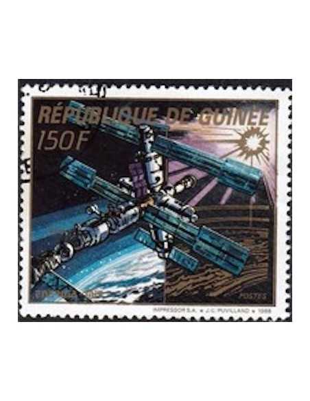 Timbre Poste GUINEE N° 0858 Obli philatelie foxtimbre