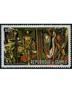Timbre Poste GUINEE PA N° 075 Obli philatelie foxtimbre