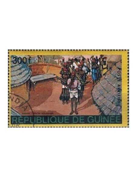 Timbre Poste GUINEE PA N° 081 Obli philatelie foxtimbre