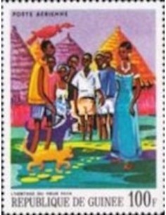 Timbre Poste GUINEE PA N° 083 Obli philatelie foxtimbre