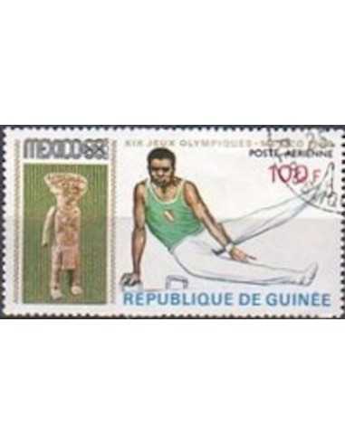 Timbre Poste GUINEE PA N° 091 Obli philatelie foxtimbre