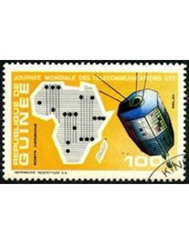 Timbre Poste GUINEE PA N° 100 Obli philatelie foxtimbre